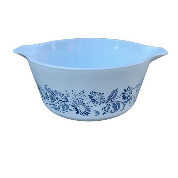 Pyrex Other - Vintage Pyrex Colonial Mist White and Blue 474-B 1.5L Casserole Dish